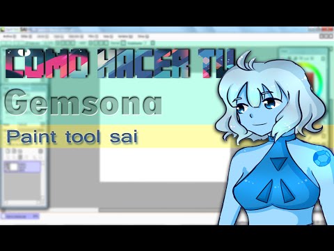 Tutorial |Como hacer tu Gemsona | Paint Tool Sai