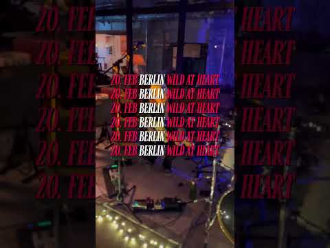 WE'RE BACK, BABY! We're playing our first shows of 2025 in Berlin and Halle. #berlin #hallesaale