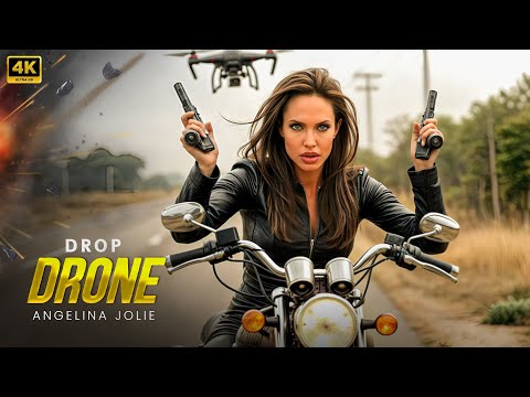 Drop Drone : Angelina Jolie | New Action Movie 2025 | Full Movie | 4K Ultra #actionmovies