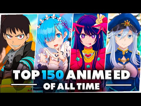 My Top 150 Anime Endings of All Time