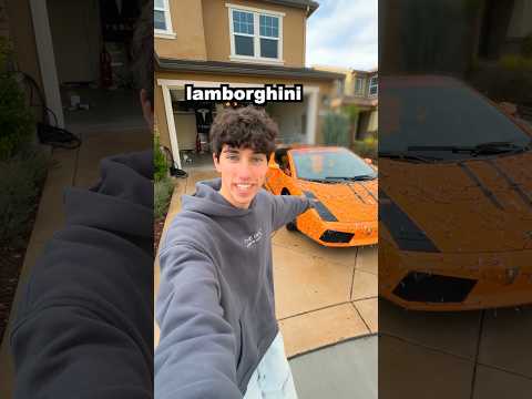 Stealing My Friend’s Lamborghini! 🤫😳 #shorts