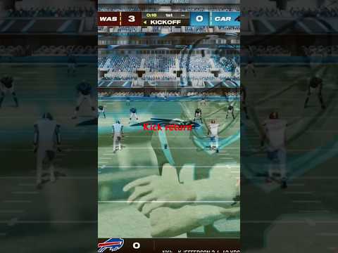 Kick return ￼ madden franchise mode The Chiefs are actually my favorite team. #madden #maddenbowl  ￼