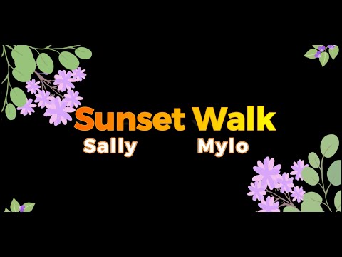sunset walk