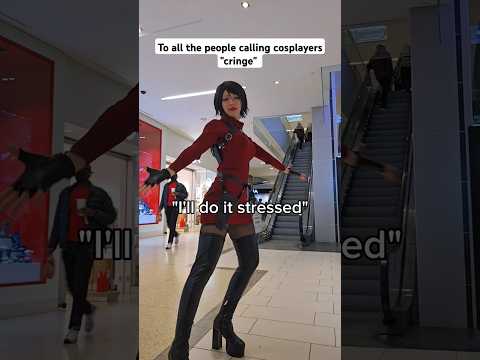 Release yourself from the fear of cringe!!! #cosplay #cringe #motivation #funnyshorts #fashion