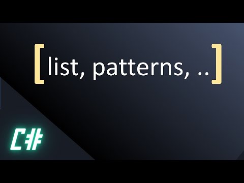 Unleash the Full Potential of C# with These List Patterns