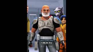 Which Star Wars Character has the most Screentime in Rebels?