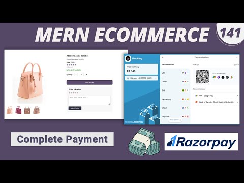 MERN Stack E-Commerce Project #141 : Working on Completing Payment