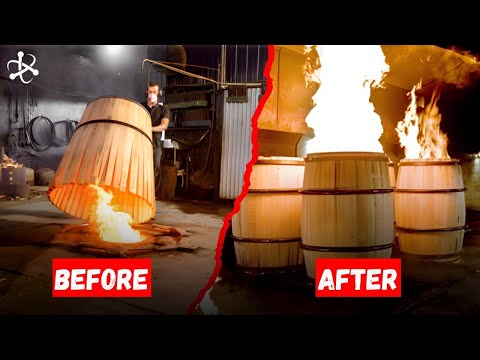 How Whiskey Barrels are Actually Made