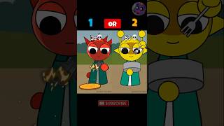 Who Sprunki is Fastest on Dalgona Candy Challenge? (Squid Game Pack) #sprunki #shorts #animation