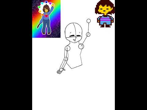 Happy anniversary, Undertale! #undertale #undertalefanart #art #speedpaint #friskthehuman