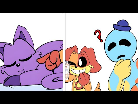 CatNap and DogDay An Unexpected Request | Poppy Playtime Chapter 4 | Comic Dub