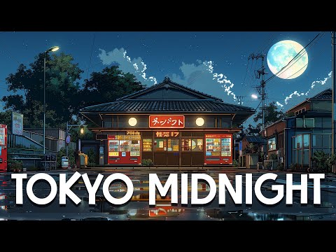 A Moody Night in Tokyo 🔥Tokyo Midnight 🌃 Lo fi Beats To Sleep, Relax  [lofi hiphop mix]