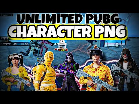 PUBG CHARACTER PNG HD PACK FOR FREE 🔥 ||PUBG CHARACTER PNG HD FREE || BGMI CHARACTER PNG HD