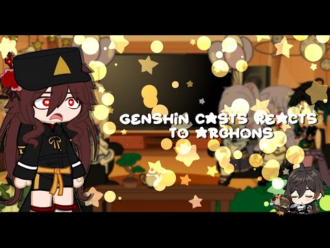 Genshin Casts React's To Archons ✦ Zhongli ✦ Read desc ✦ Gacha club ✦ Genshin Impact ✦ 2/5