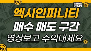[엑시인피니티 코인 전망] 엑시인피티니 영상 보고 수익내세요 (매수 / 매도 구간)