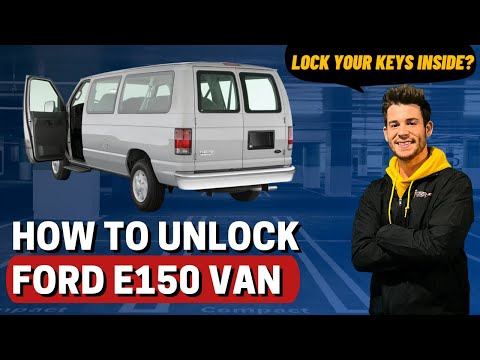 How to Unlock: 2000 Ford E150 Van (without key)