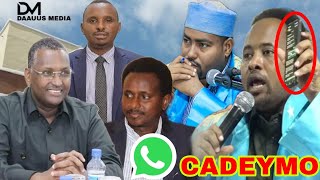 Cadeymo & Cod Sir Ah oo laga duubay Hantidhowre Guutaale oo u Hanjabaya Dr Koofi..