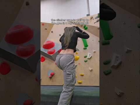 bouldering dress code 101 #tojifushiguro #bouldering #climbing #climbinggym #jjk #anime