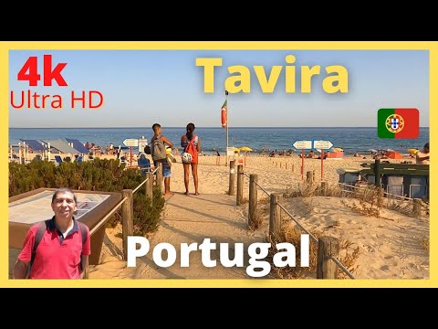 Tavira - one of the most charming towns in the Algarve, Portugal, 4K