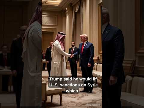 Trump in Qatar: Mega Jet Deal & Syria Talks | Middle East Tour Highlights  #usa  #breakingnews