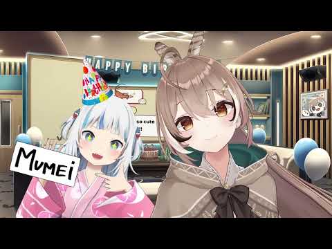 Tell Your World (Hatsune Miku) - by Nanashi "birbday Owl" Mumei & Gawr Gura
