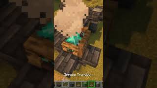 1x5x2 Tunnel Base #minecraft #shorts #minecraftchallenges #minecraftbuilds #minecraftbases