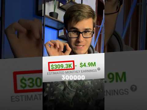 🤯 300.000 долларов просто снимая короткие ролик на Ютуб