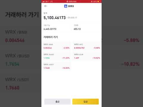 1000만원에서 1억까지 5번째 영상, 머스크 트윗으로 하락폭, 와지르 엑스 추가적 물량
