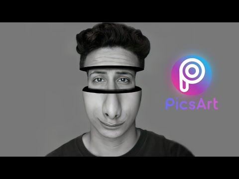 ازاي تدمج دماغك جواه دماغك برنامج PicsArt | احمد خيري