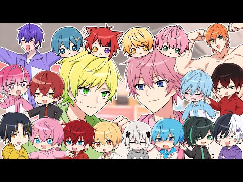 【アニメ】ファミリーに「甘やかして！」と言った結果！？【すとぷり/騎士A/AMPTAK/めておら】