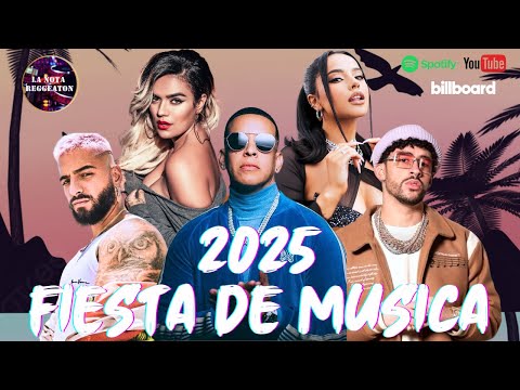 MIX REGGAETON MUSIC 2025 ✨ LO MAS NUEVO | Karol G, Shakira, Luis Fonsi, D.Y, Ozuna 🌴 Pa' Que Retozen