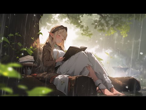 Medieval Tavern Music with Rain Sounds - Celtic Music, Fantasy Melodies, Peaceful Tavern Ambience