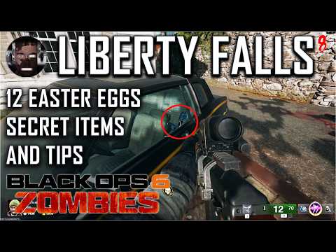 Liberty Falls 12 Easter Eggs, Secrets, & Tips | Black Ops 6 Zombies