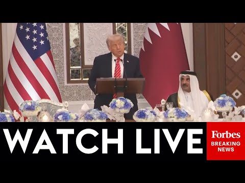 WATCH LIVE: President Trump Delivers Remarks At Qatar State Dinner At Lusail Palace In Lusail, Qatar