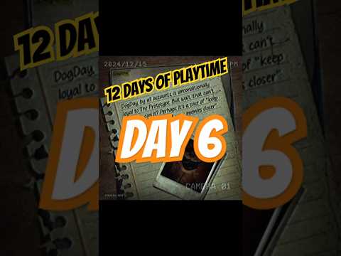 12 Days Of Playtime: Day 6 #dogday
