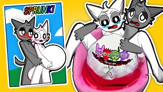 INCREDIBOX SPRUNKI Game Book📚Wenda X GRAY Pregnant in the BATHTUB  - Paper DIY