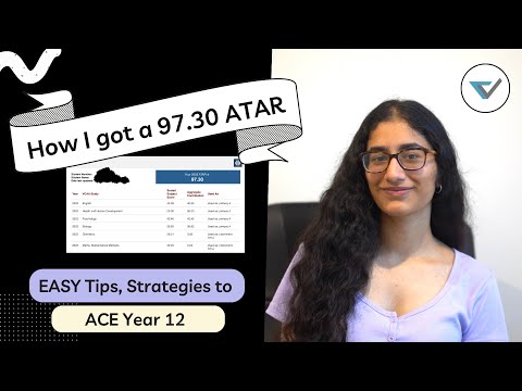 How to get a 95+ ATAR in 2025- VCE Year 12 Tips, Note-taking, exam hacks!