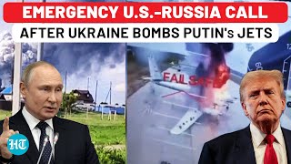 Emergency USA-Russia Phone Call After Ukraine Bombs 40 Of Putin's Warplanes In Huge Drone Attack