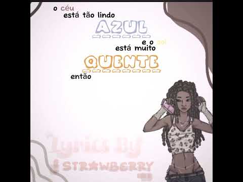 Passe o protetor 🎧 || #lyrics #musica #sol #quente #fyp #strawberry #soyboysel #calor