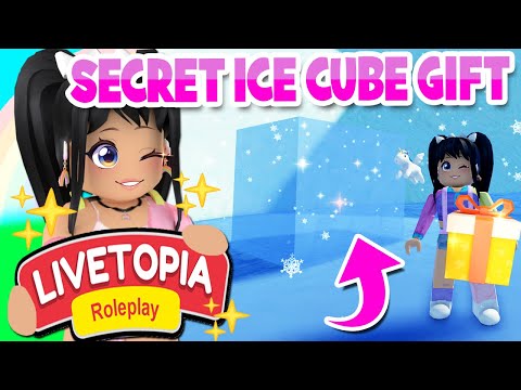 *ICE CUBE GIFT SECRET* Location Solved in LIVETOPIA Roleplay (roblox)