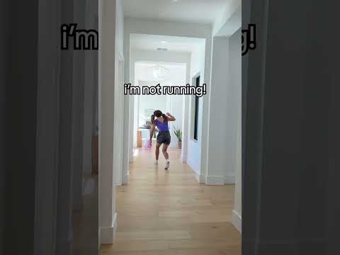 Acting Like My Gymnast Daughter At Our New House! #shorts