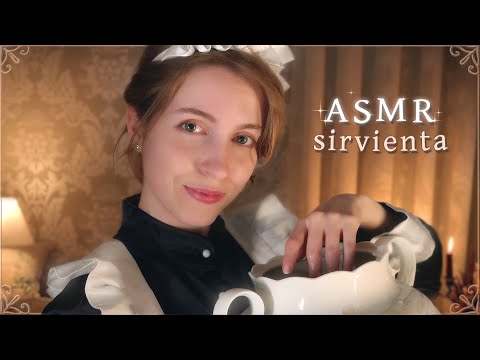 ASMR ROYAL MAID 👑 Nighttime Facial Cleansing & Care for Your Highness ✨