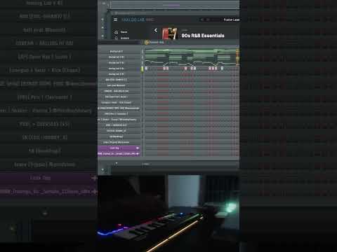 Making a R&B Sample  #flstudio
