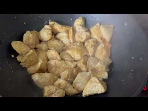 WW Sticky peanut butter chicken recipe