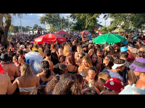 Carnival Afternoon in Downtown Rio de Janeiro - Brazil 🇧🇷【4K】2025