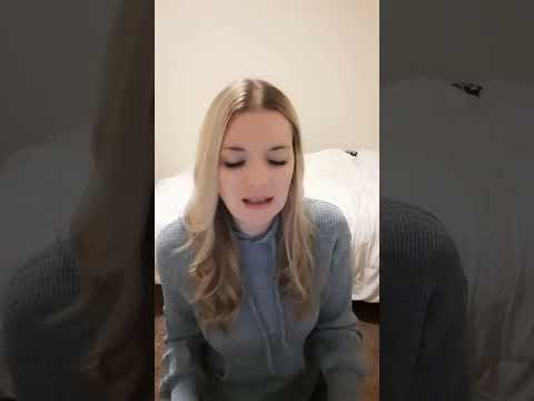 This will get you emotional 🥲💯😮 Ain't It Fun - Paramore | Cover by Ashley #shorts