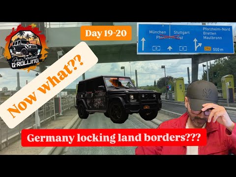 Germany Border Closing S1 Ep-17 USA🇺🇸 to INDIA🇮🇳 Solo Road Trip 50,000 Kms