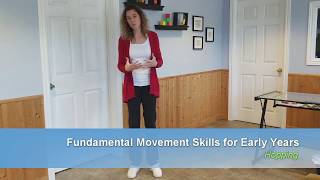 Fundamental Movement Skills for Early Years - Hopping