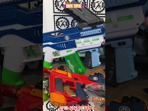 PREVIEW for APRIL 2025 GBBM Gel Blaster Contest! (3) Blasters! SRB1200 PYRO! Tracer! MORE!