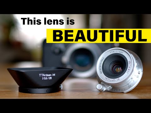BEST LOOKING LENS IN THE WORLD, TTArtisan 28mm F5.6 - RED35 Review